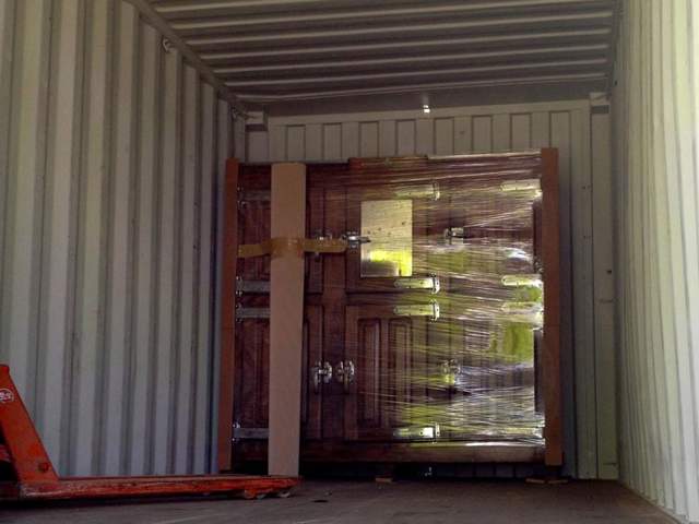 Delivery - Container bound for the USA