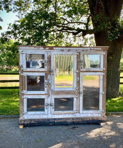 Vintage Fridge #CAN07: Peinture floconneuse