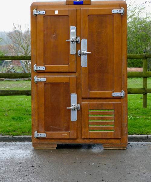 Vintage Fridge #E116: Frigidaire bleu
