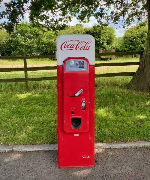 Vending & Chest Fridge #V54: Vendo 44 Coca-Cola vending Machine 1957
